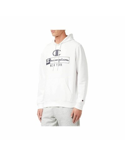 Herenhoodie Champion New York Wit