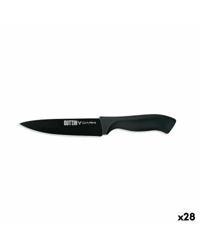 Quttin Dark Kitchen Knife, 15 cm, Stainless Steel Blade, Ergonomic Handle
