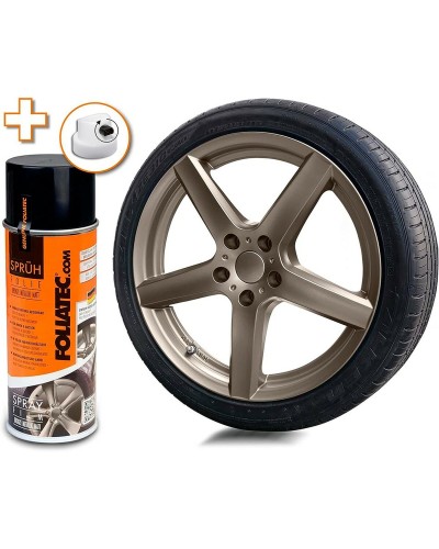 Foliatec Goma Líquida Auto Bronce Metalizado 400ml - Película Spray Removible
