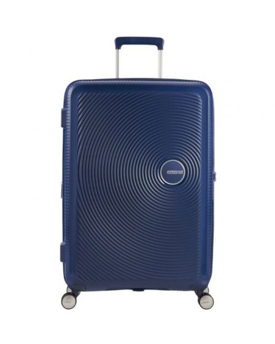 American Tourister SoundBox - Maleta Mediana Azul Spinner 67cm 81L
