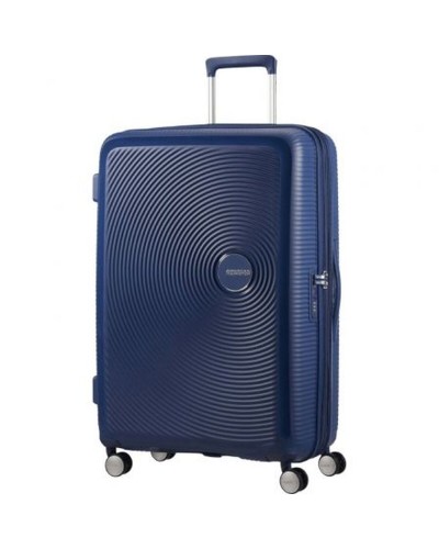 Grote koffer American Tourister SoundBox Spinner Blauw 110 L 77 x 51,5 x 32,5 cm
