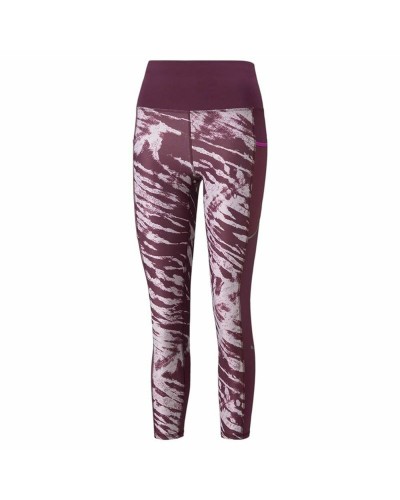 Puma Run 5K 7/8 Leggings Mujer - Deportivos, Transpirables, Púrpura
