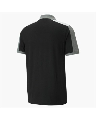 Puma Essentials+ Block Men's Short Sleeve T-Shirt Cotton Black/White - Size M
