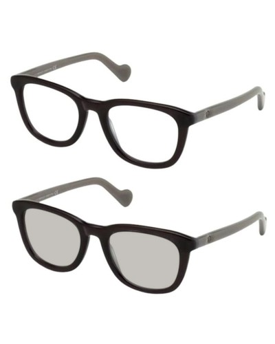 Miesten aurinkolasit Moncler PHOTOCHROMIC TRANSPARENT GRAY WITH MEDIUM GRAY