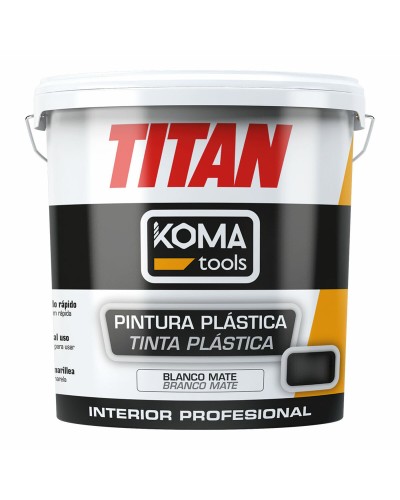 Plastfärg Koma Tools TITAN Vit 5 kg