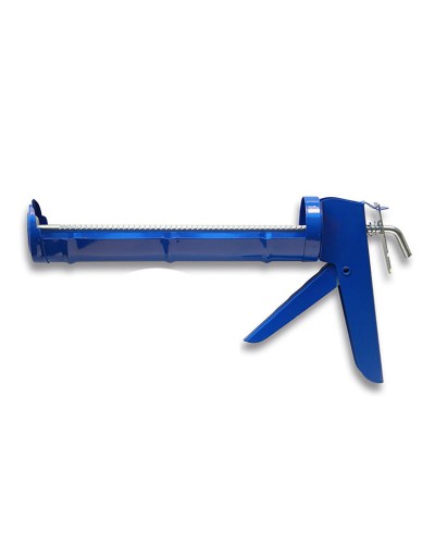 Pistola in silicone Supertite Azzurro Metallo