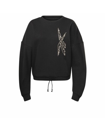 Sudadera de Mujer Reebok Modern Safari Negra - Sport & Casual
