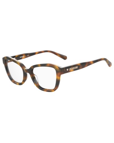 Love Moschino MOL606 Marrón - Gafas de Vista Mujer Ø48 - Elegantes y de Tendencia
