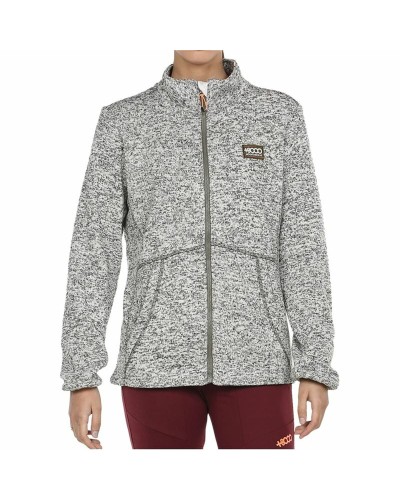 Veste de sport femme 8000 Jalma : Gris/Blanc, Respirant, Trekking
