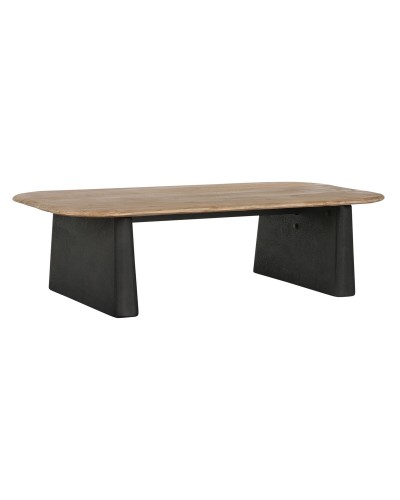 Mesa de Centro Esprit Negro Natural: Elegante y Espaciosa para tu Salón (120 x 60 x 32 cm)
