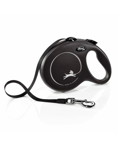 Dog Lead Trixie New Classic Black 8 m