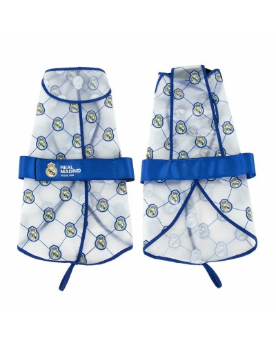 Imperméable pour Chien Real Madrid C.F. Bleu L
