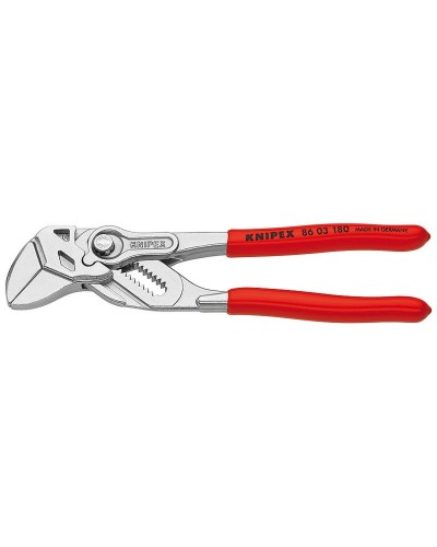 Tenazas de Fontanero Knipex de 180 mm: Agarre Potente, Mango Ergonómico
