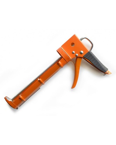 Silicone gun Unecol Orange Metal