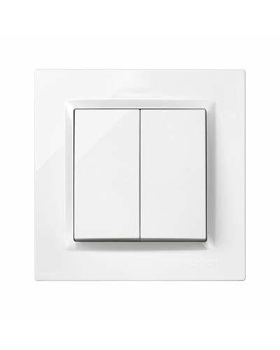 Kaksoisvipukytkin Simon 8,4 x 4 x 8,4 cm