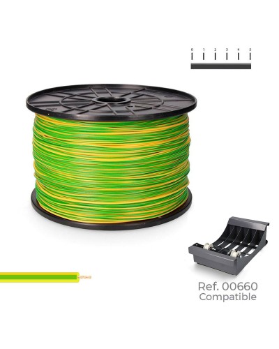 Cavo Elettrico H07Z1-K Bicolore 1,5 mm (500 m)