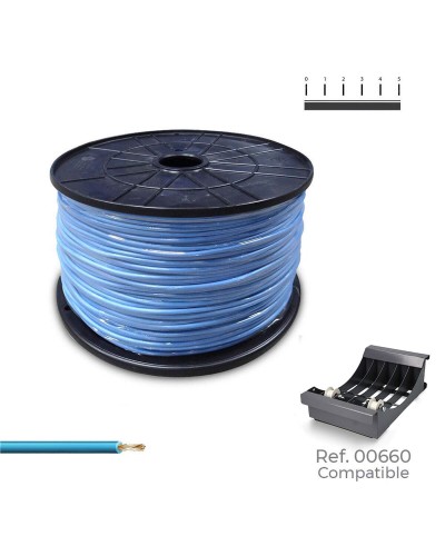 Cavo Elettrico H07Z1-K Blu - 1,5 mm² - 500 m