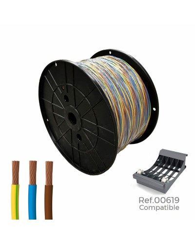 Cavo Elettrico Tricolore H07Z1-K 3G 3x2,5mm per Impianti | 200m