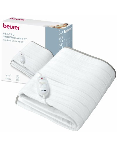 elektrische Abdeckung Beurer TS17 150 x 80 cm Weiß Grau 100 % polyester 65 W