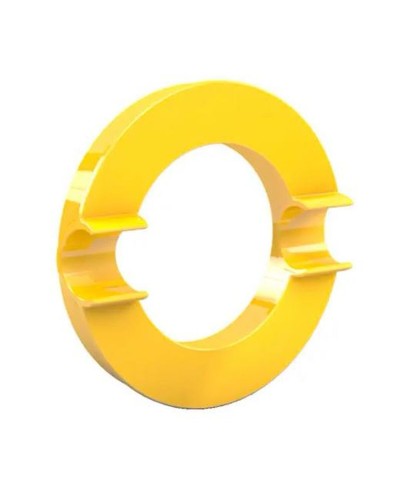Aimant Novus MEGA Magnet CIRCLE XL Jaune Ø 8 cm pour Tableaux Blancs Magnétiques
