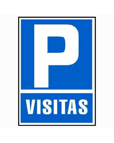 Kyltti Archivo 2000 "PARKING VISITAS" PVC 210 x 297 mm