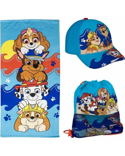 Telo da Mare The Paw Patrol Azzurro 33 x 27 x 7 cm