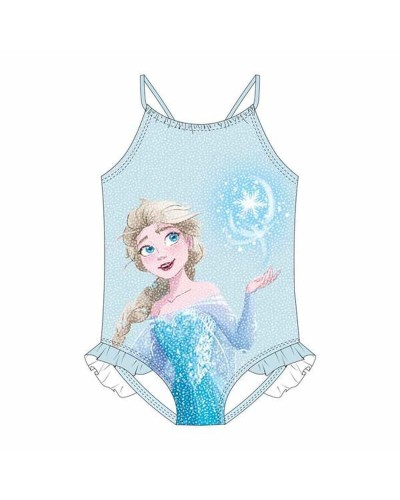 Bañador Niña Frozen Azul claro