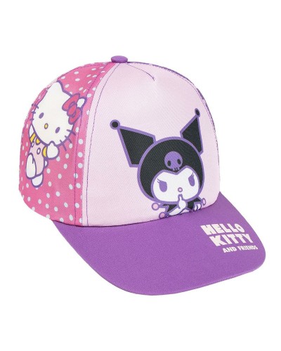 Gorra Infantil Hello Kitty Kuromi  Morado