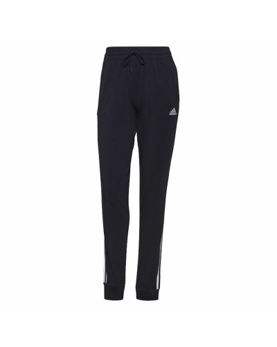 Adidas Essentials 3 Rayas Mujer: Pantalones de Chándal Azules - Comodidad y Estilo
