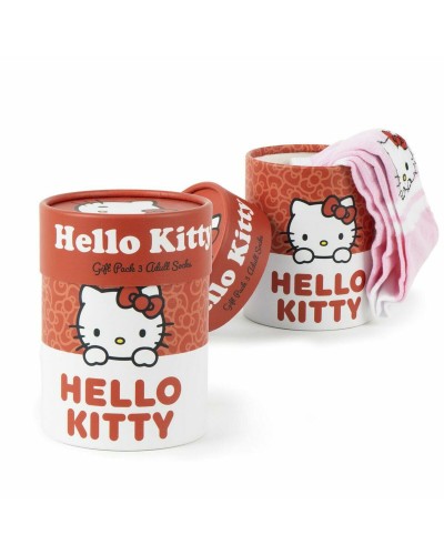 Pack de calcetines Hello Kitty Multicolor 3 pares