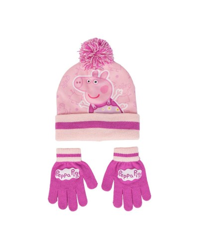 Hat & Gloves Peppa Pig