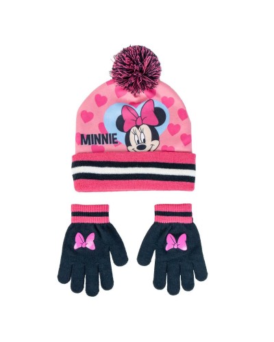 Mütze und Handschuhe Minnie Mouse