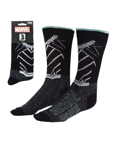 Socken Black Panther Wakanda  black 38-45