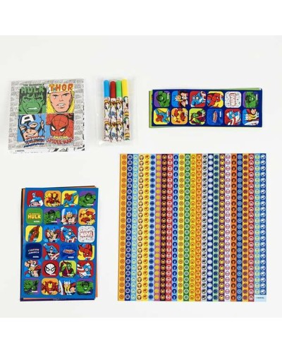 Set de pegatinas Marvel