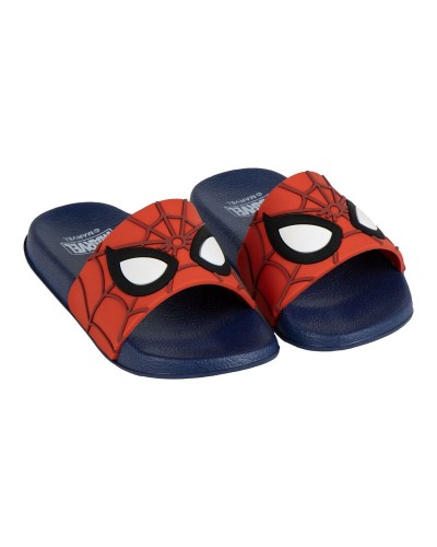 Strandtofflor för barn Spider-Man Mörkblå 28-29