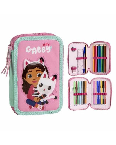 Astuccio Gabby's Dollhouse Rosa 12,5 x 19,5 x 4,5 cm