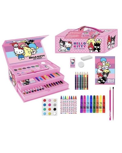 Activiteitendoos om te Kleuren Hello Kitty Roze