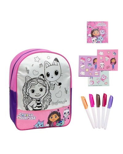Zaino per Bambini Gabby's Dollhouse Rosa