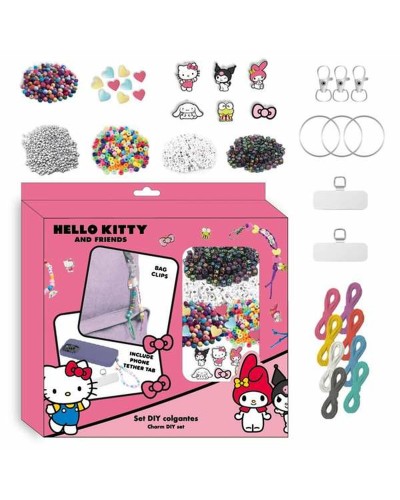 Ranneke- ja kaulakoruaskartelusetti Hello Kitty Monivärinen