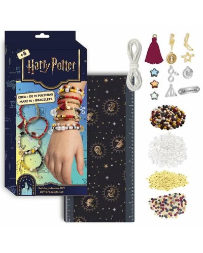 Kit de création de bracelets et colliers Harry Potter Multicouleur