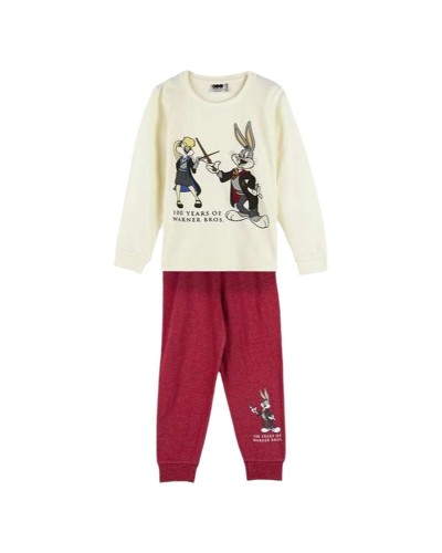 Children's Pyjama Warner Bros Red Beige 10 Years