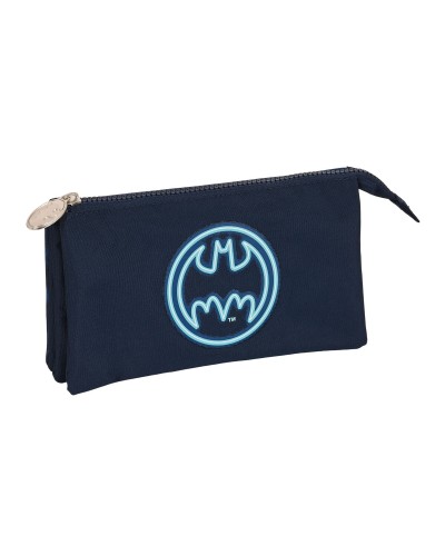 Zweifaches Mehrzweck-Etui Batman Legendary Marineblau 22 x 12 x 3 cm