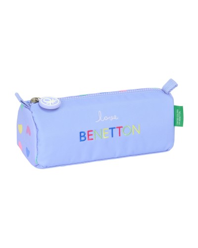 Holdall Benetton Lila Lilac 21 x 8 x 7 cm