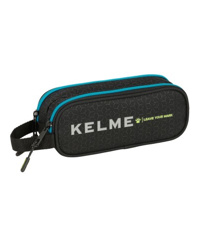 Double Carry-all Kelme Iron Black 21 x 8 x 6 cm