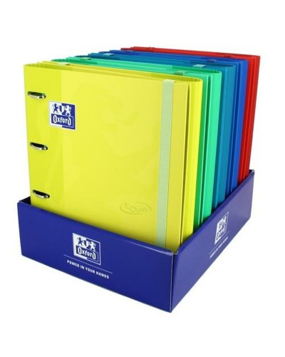 Ring binder Oxford Multicolour A4+ (10Units)