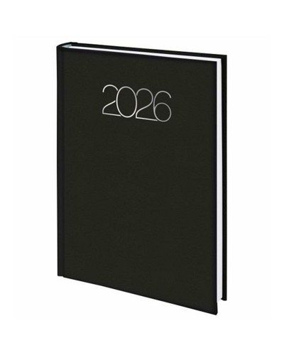 Tagebuch Deusto PREMIUM Schwarz A5 14,5 x 20,5 cm 2026