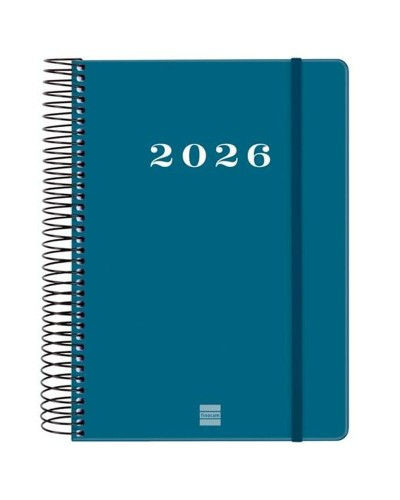 Agenda Finocam MY Bleu A5 15,5 x 21,2 cm 2026