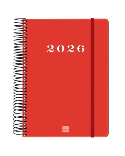 Agenda Finocam MY Rood A5 15,5 x 21,2 cm 2026
