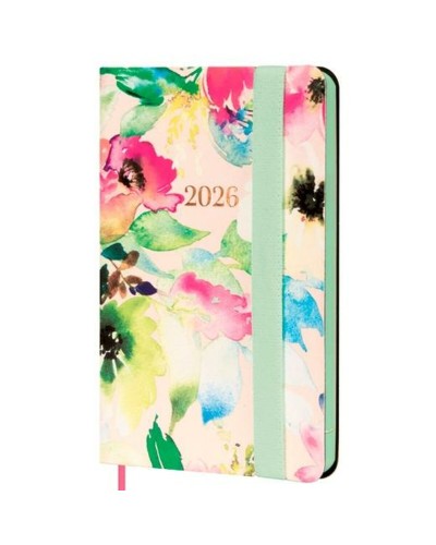 Diary Finocam FLEXI JOY Bloom Mini 8,2 x 12,7 cm 2026