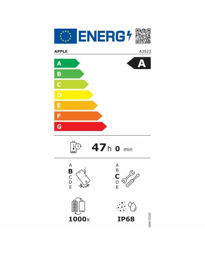 Smartphone Apple MG8R4QL/A 6,3" Hexa Core 12 GB RAM 1 TB Bleu